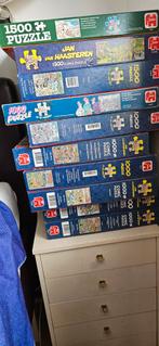 Jan van Haasteren Puzzels - 1000, 1500, 2000 stukjes, Ophalen, 500 t/m 1500 stukjes, Zo goed als nieuw