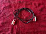 Phono kabel 1,5m, Audio, Tv en Foto, Ophalen of Verzenden, Gebruikt, Minder dan 2 meter, Overige kabels