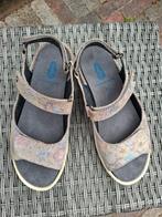 Wolky sandaal Delft taupe bloemenprint leer mt 39, Kleding | Dames, Schoenen, Wolky, Grijs, Gedragen, Sandalen of Muiltjes