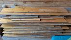 Houten planken vloer vuren gelakt, Doe-het-zelf en Verbouw, Hout en Planken, Ophalen, Gebruikt, Minder dan 25 mm, Plank