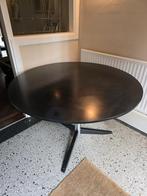 Martin Visser TE 6 Spectrum vintage eettafel zwart blad, Huis en Inrichting, Ophalen, Gebruikt, 100 tot 150 cm, Rond
