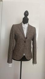 Blazer bruin gemêleerd 36, Kleding | Dames, Ophalen of Verzenden, Zo goed als nieuw, Maat 36 (S), Bruin
