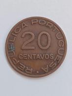 Portugees-Mozambique 20 Centavos 1936, Postzegels en Munten, Munten | Afrika, Losse munt, Overige landen, Verzenden