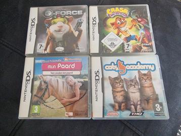4 nintendo ds spellen compleet  beschikbaar voor biedingen