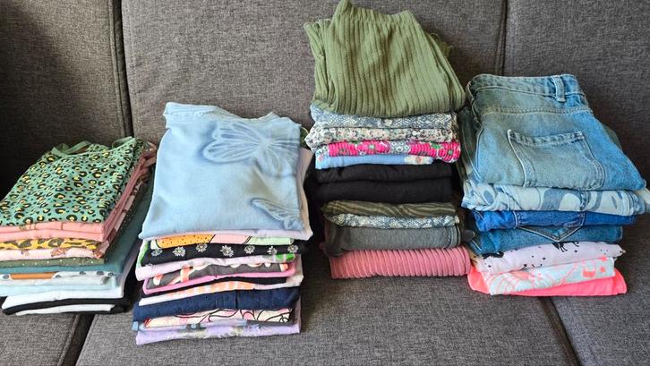 Kinderkleding pakket maat 134/140, Kinderen en Baby's, Kinderkleding | Maat 140, Zo goed als nieuw, Meisje, Ophalen