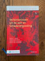 Verbintenissen uit de wet en Schadevergoeding, Boeken, Studieboeken en Cursussen, Ophalen, Alpha, Zo goed als nieuw, WO