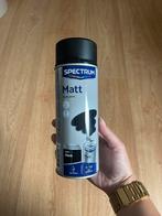 Spectrum matt black spray paint meerdere spuitbussen, Minder dan 5 liter, Ophalen of Verzenden, Zo goed als nieuw, Verf