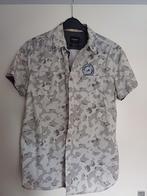 Chasin, heren korte blouse, leger grijs, maat M, Kleding | Heren, Chasin, Zo goed als nieuw, Grijs, Halswijdte 39/40 (M)