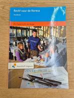 Recht voor de Horeca Handboek, Boeken, Ophalen of Verzenden