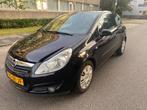 Opel Corsa 1,2 16V Sport 2008 3 DR Airco APK Oktober 2026 !!, 450 kg, 1229 cc, Zwart, Origineel Nederlands