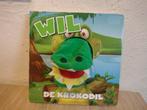 Kinderboek : Wil de krokodil, Ophalen, Zo goed als nieuw, Uitklap-, Voel- of Ontdekboek, 3 tot 4 jaar