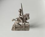Hollands miniatuur zilveren ruiter met zwaard, Antiek en Kunst, Antiek | Goud en Zilver, Ophalen of Verzenden
