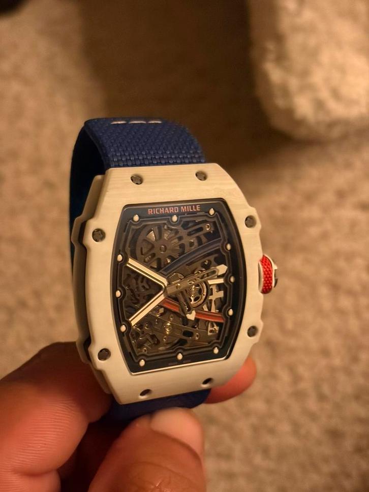 RM 67-02, Sieraden, Tassen en Uiterlijk, Horloges | Heren, Zo goed als nieuw, Overige merken, Ophalen of Verzenden