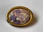 Grote vintage glitter broche, Ophalen, Overige materialen, Broche