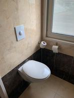 Toilet met toebehoren, Doe-het-zelf en Verbouw, Sanitair, Ophalen of Verzenden, Zo goed als nieuw