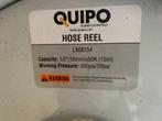 Quipo Hose reel slangen haspel 15 Meter, Doe-het-zelf en Verbouw, Compressors, 100 liter of meer, Ophalen, Nieuw, 10 bar of meer