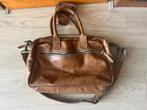 Cow boys bag, echt leer opknapper, Ophalen of Verzenden, Gebruikt, Bruin