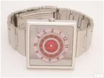 Original clac 3030 future Watch, Vintage Retro horloge!, Overige merken, Staal, Staal, Verzenden