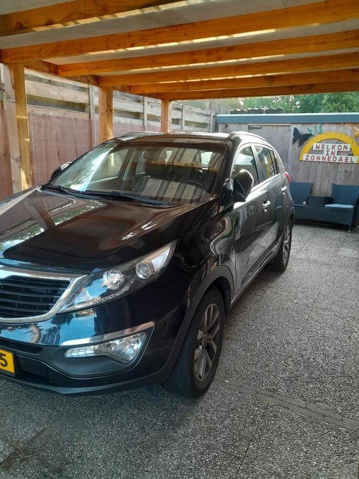 Kia Sportage 1.6 GDI 135pk Ecodynamics 2012 Zwart, Auto's, Kia, Particulier, Sportage, Airbags, Airconditioning, Centrale vergrendeling