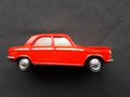 Peugeot 204 rood – Norev plastic 1:43 - uitgave 1965, Hobby en Vrije tijd, Ophalen of Verzenden, Zo goed als nieuw, Auto, Norev