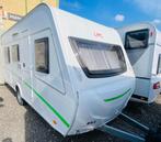 CARAVANE  LMC SASSIMO 460 E, Caravans en Kamperen, Rondzit, Bedrijf, Tot en met 3, 2 aparte bedden
