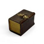 19e eeuwse bijbel met 14 krt gouden slot., Antiek en Kunst, Ophalen of Verzenden, Bijbel