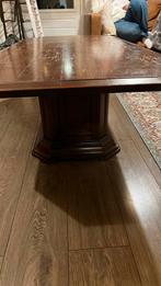 Mooie vintage massief houten tafel. 70/ 150/ 50, Huis en Inrichting, Ophalen, Gebruikt, 100 tot 150 cm, 50 tot 75 cm