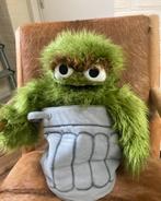 Living Puppets Sesamstraat handpop Oscar 65cm, Ophalen of Verzenden, Zo goed als nieuw, Overige typen