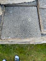 Gratis afhalenTerrastegels 20x20cm wit en zwart, Tuin en Terras, Ophalen, Gebruikt, 10 m² of meer, Beton