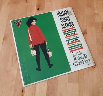 Italian Sing Along. With te Gondoleers. Vinyl. LP beschikbaar voor biedingen