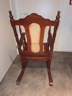 Cubaanse Mahonie Schommelstoel, Huis en Inrichting, Ophalen of Verzenden