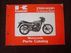 KAWASAKI Z550H GP H1 1981 parts catalog Z550 GPz 550gpz, Motoren, Handleidingen en Instructieboekjes, Ophalen of Verzenden, Kawasaki