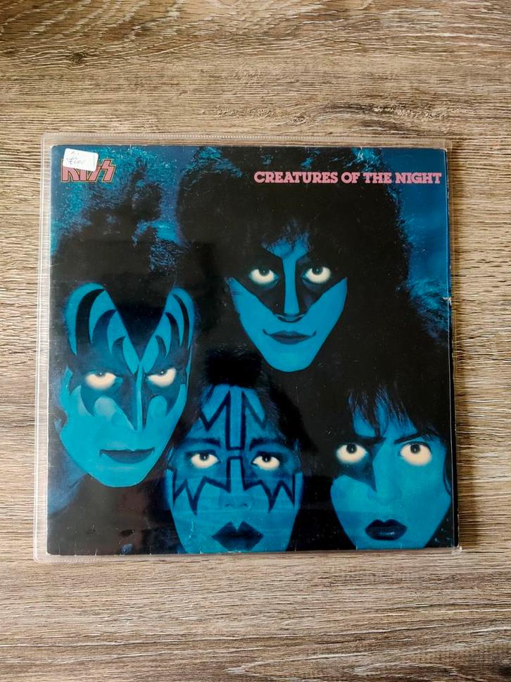 Hardrock Muziek LP - Kiss - Creatures Of The Night, Cd's en Dvd's, Vinyl | Hardrock en Metal, Zo goed als nieuw, Ophalen of Verzenden