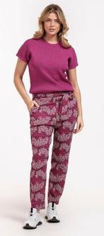 Studio Anneloes broek XL Fuchsia Jacquard, Studio Anneloes, Maat 46/48 (XL) of groter, Ophalen of Verzenden, Zo goed als nieuw