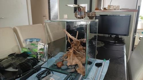 Dennerle aquarium aquascape 30l, Dieren en Toebehoren, Vissen | Aquaria en Toebehoren, Zo goed als nieuw, Leeg aquarium, Ophalen