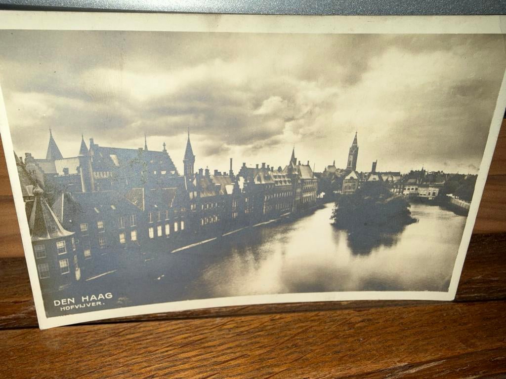Oude ansichtkaart Den Haag - Hofvijver, Ophalen of Verzenden, Voor 1920, Ongelopen, Gelderland