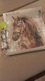 Diamond painting paard 30x40 cm nieuw, Ophalen of Verzenden, Nieuw, Knutselwerk