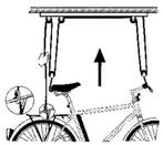 Luxe fietslift = ruimtebesparend, Ophalen of Verzenden, Nieuw