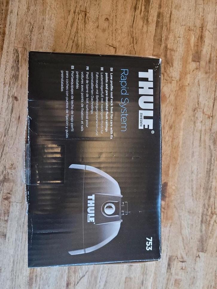 Thule Rapid System 753 & Kit 4013 (BMW X1), Auto diversen, Dakdragers, Gebruikt, Ophalen of Verzenden