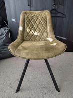 Z.g.a.n. Eetkamerstoel Palamos in kleur mosgroen, Huis en Inrichting, Stoelen, Ophalen, Overige kleuren, Zo goed als nieuw, Eén