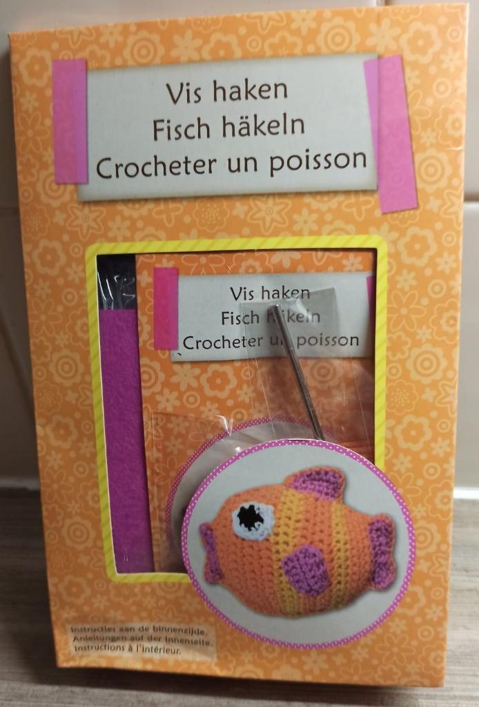 Haakwerk Vis, Hobby en Vrije tijd, Knutselen, Nieuw, Knutselwerk, Ophalen of Verzenden