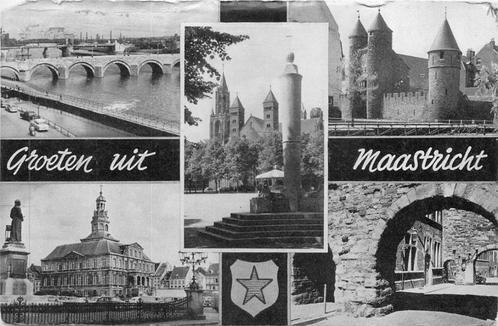 (381-351-041) Maastricht Groeten uit, Verzamelen, Ansichtkaarten | Nederland, Limburg, Verzenden