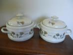 2 dekschalen Tirschenreuth, Ophalen of Verzenden, Zo goed als nieuw, Porselein, Bord of Schaal