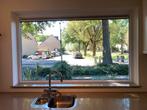 Kunststof kozijn inclusief dubbel glas en ventilatie rooster, Doe-het-zelf en Verbouw, Kozijnen en Schuifpuien, Ophalen, Kunststof