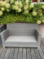 Bellagio tuinset  een tweezitter (bankje) en 2 stoelen, Ophalen, 4 zitplaatsen, Gebruikt, Wicker