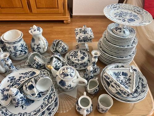 Bleu danube porceleinen servies, Antiek en Kunst, Antiek | Servies compleet, Ophalen