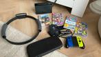 Nintendo Switch + Mario Kart en meer, Ophalen, Zo goed als nieuw, Switch Original, Met games
