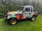 Harde Jeep 1978, Auto's, Automaat, Stof, Zwart, Overige kleuren