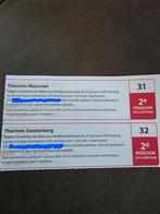 Voordeelbon thermen Maarssen en Soesterberg, Tickets en Kaartjes, Kortingen en Cadeaubonnen, Twee personen, Kortingsbon, Spa of Sauna