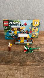 Lego creator 3 in 1 woonboot, Kinderen en Baby's, Speelgoed | Duplo en Lego, Ophalen of Verzenden, Zo goed als nieuw, Complete set